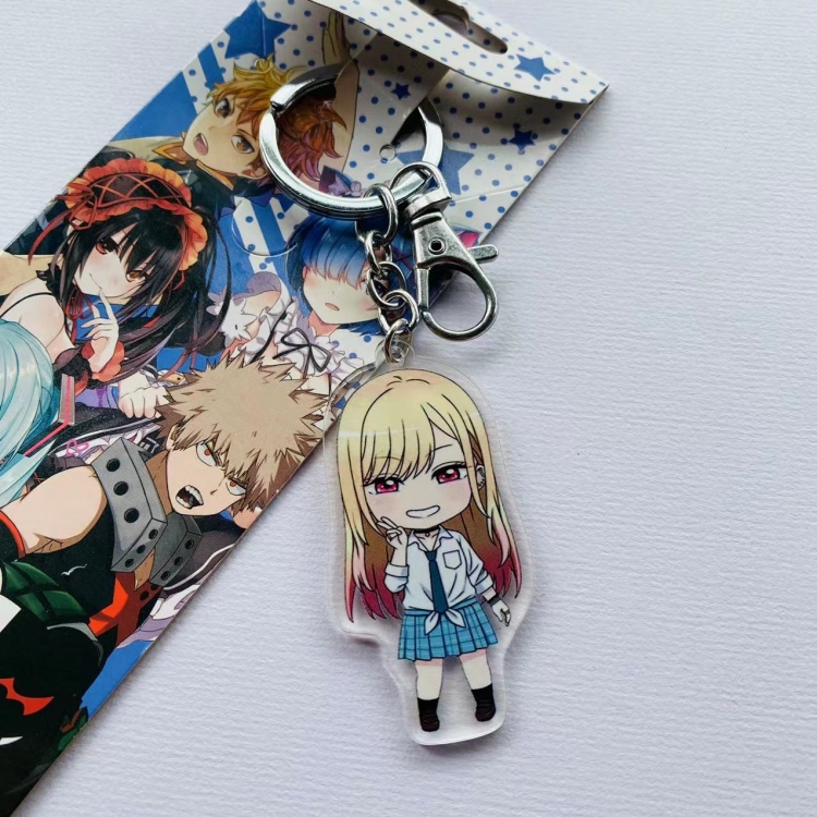 Sono Bisque Doll wa Koi o Suru Anime Peripheral Acrylic Keychain price for 5 pcs