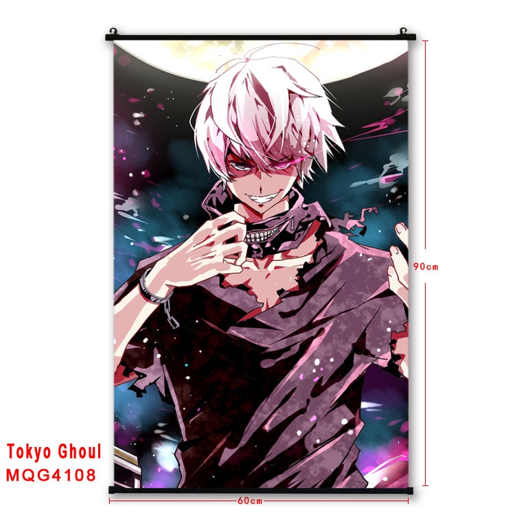 Tokyo Revengers  black Plastic rod Cloth painting Wall Scroll 60X90CM MQG-4108