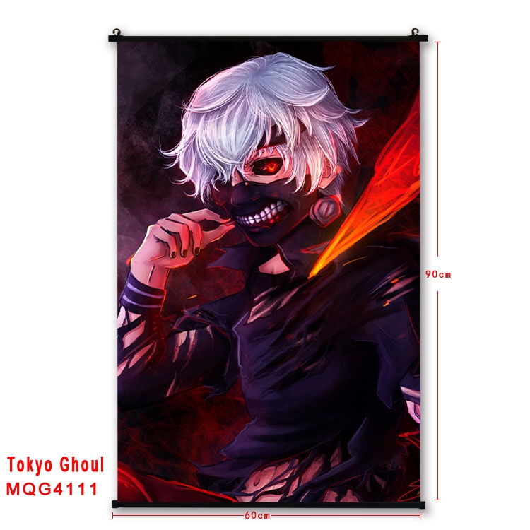 Tokyo Revengers  black Plastic rod Cloth painting Wall Scroll 60X90CM  MQG-4111