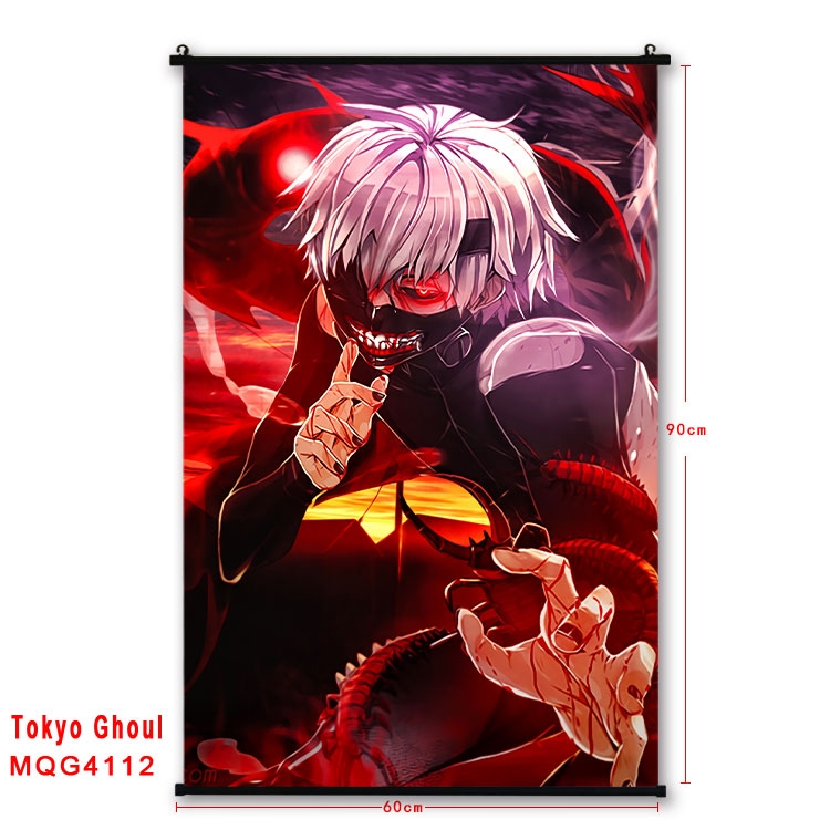 Tokyo Revengers  black Plastic rod Cloth painting Wall Scroll 60X90CM MQG-4112