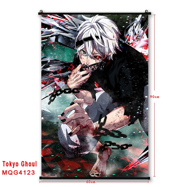 Tokyo Revengers  black Plastic rod Cloth painting Wall Scroll 60X90CM MQG-4123