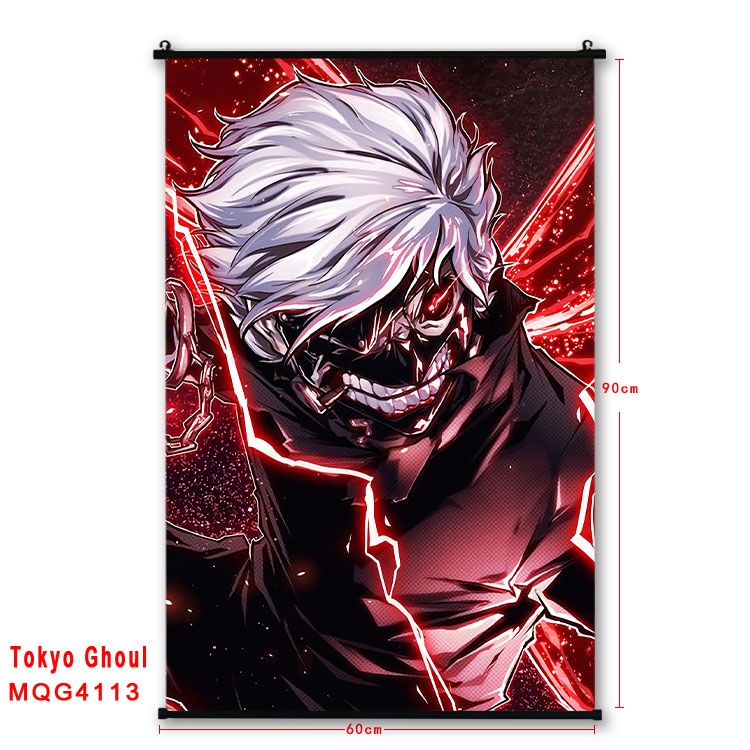 Tokyo Revengers  black Plastic rod Cloth painting Wall Scroll 60X90CM MQG-4113