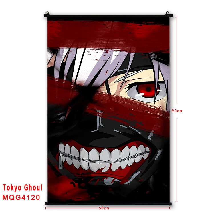 Tokyo Revengers  black Plastic rod Cloth painting Wall Scroll 60X90CM  MQG-4120