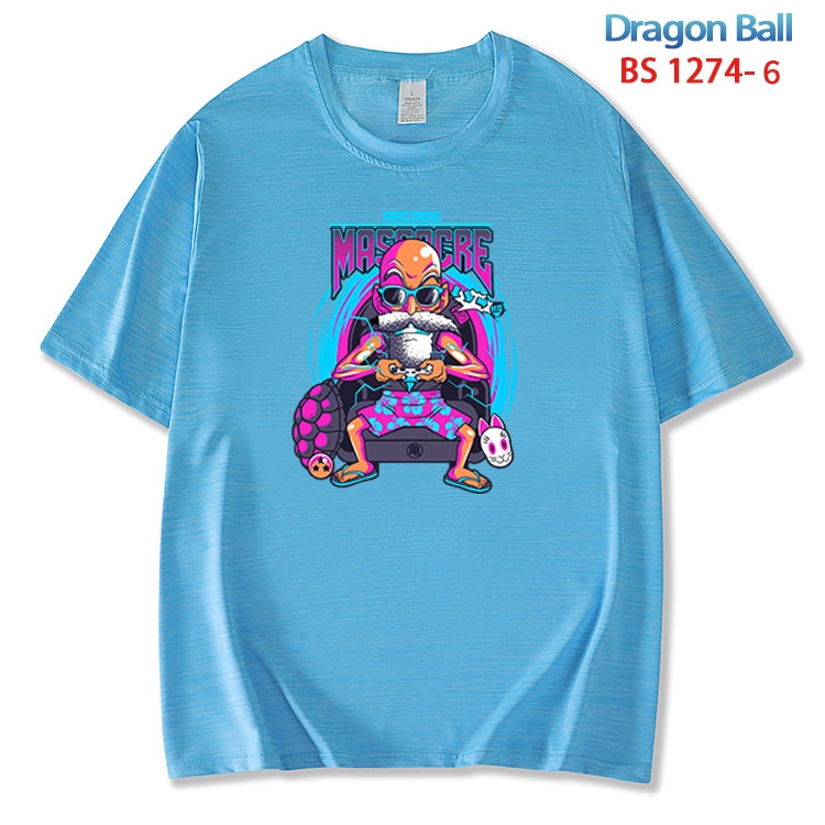 DRAGON BALL ice silk cotton loose and comfortable T-shirt from XS to 5XL  BS 1274 6