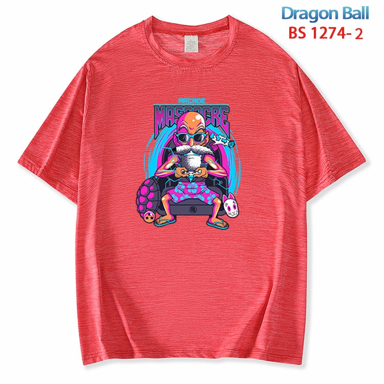 DRAGON BALL ice silk cotton loose and comfortable T-shirt from XS to 5XL BS 1274 2