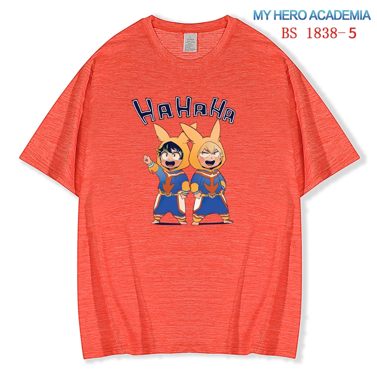 My Hero Academia  ice silk cotton loose and comfortable T-shirt from XS to 5XL BS-1838-5