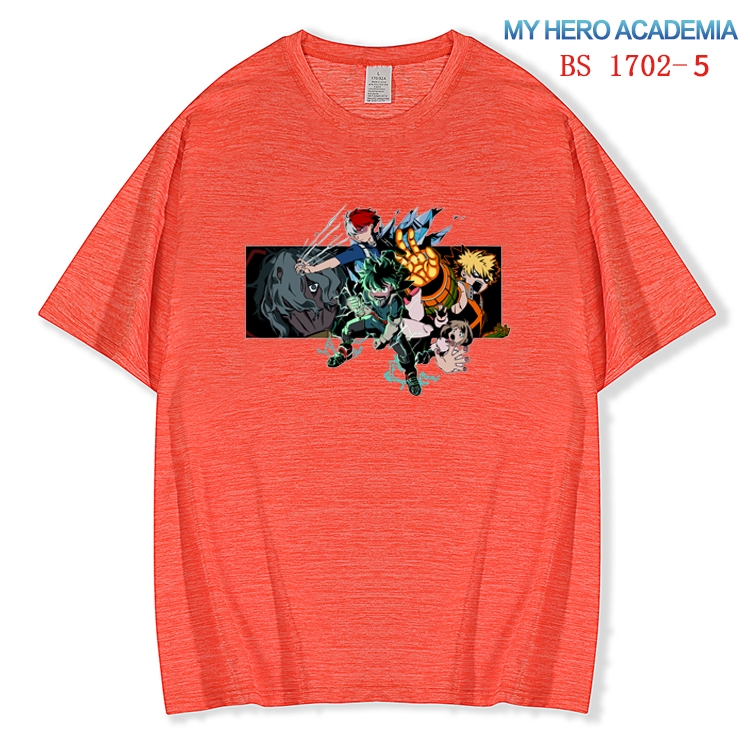 My Hero Academia  ice silk cotton loose and comfortable T-shirt from XS to 5XL BS-1702-5