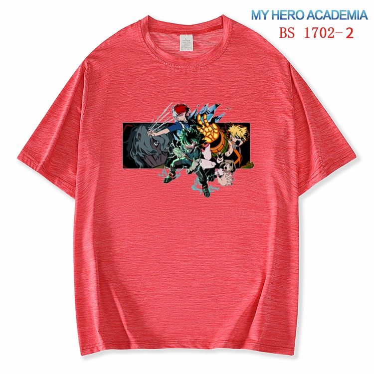 My Hero Academia  ice silk cotton loose and comfortable T-shirt from XS to 5XL BS-1702-2