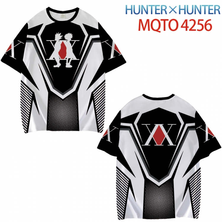 HunterXHunter Full color printed short sleeve T-shirt from XXS to 4XL  MQTO-4256