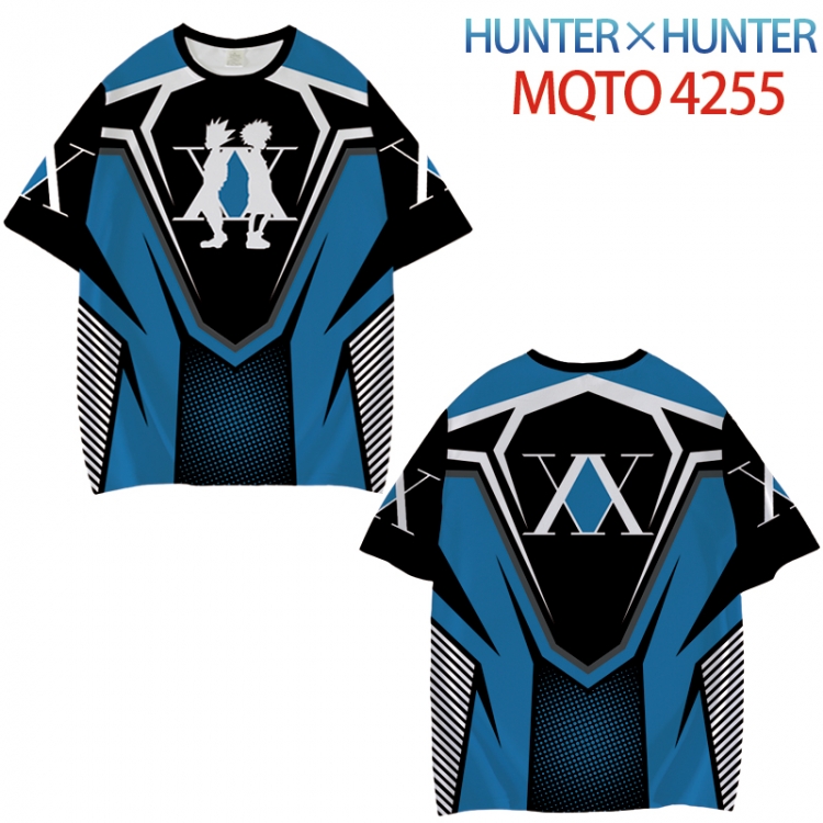 HunterXHunter Full color printed short sleeve T-shirt from XXS to 4XL MQTO-4255