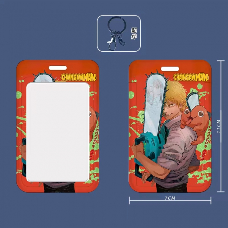 chainsaw man Cartoon peripheral ID card sleeve is 11cm long and 7cm wide price for 5 pcs