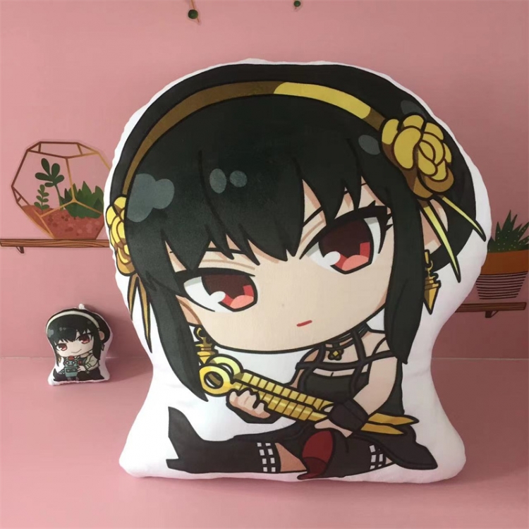 SPY×FAMILY Anime Double Sided Color Pattern Heterosexual Pillow Cushion