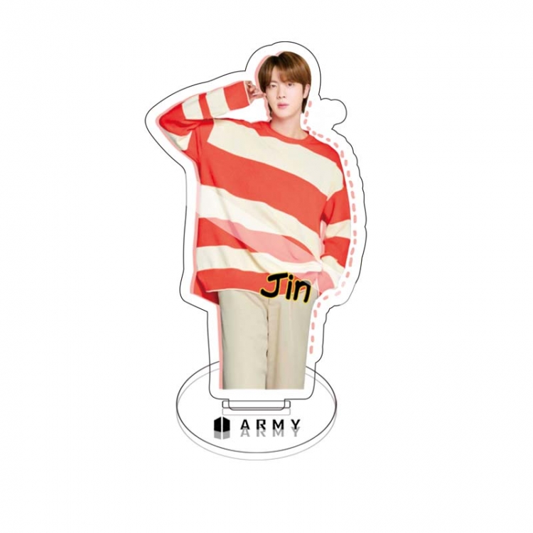 BTS characters acrylic Standing Plates Keychain 10cm