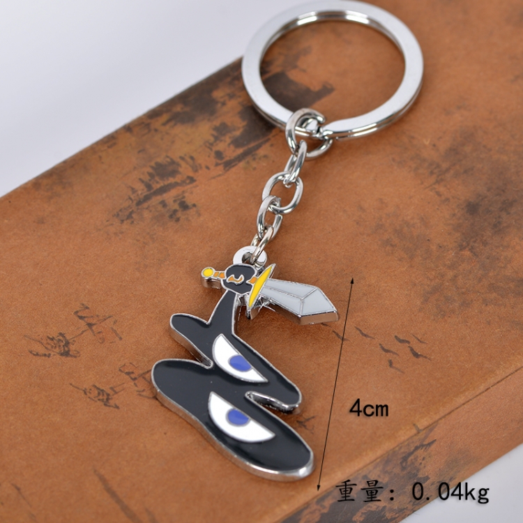 king ranking  Anime peripheral metal three-dimensional keychain pendant price for 5 pcs