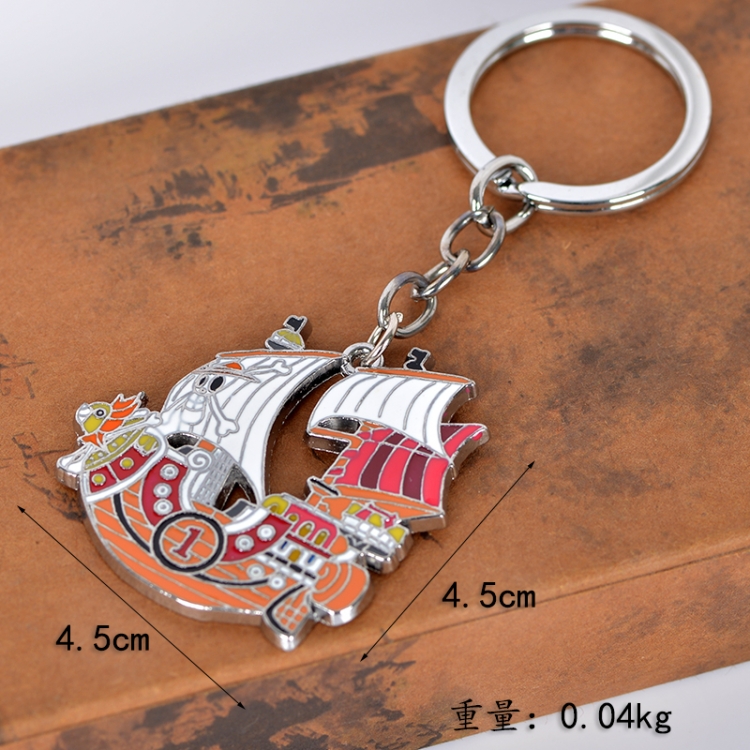 One Piece Anime peripheral metal three-dimensional keychain pendant price for 5 pcs