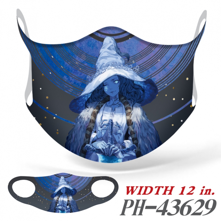 Eldon Ring Anime full color ice silk seamless mask price for 5 pcs PH-43629A