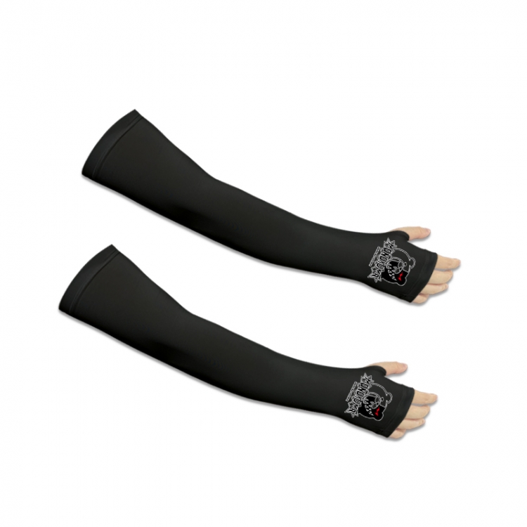 Dangan-Ronpa Anime Peripheral Printed Long Cycling Sleeves Sunscreen Ice Sleeves