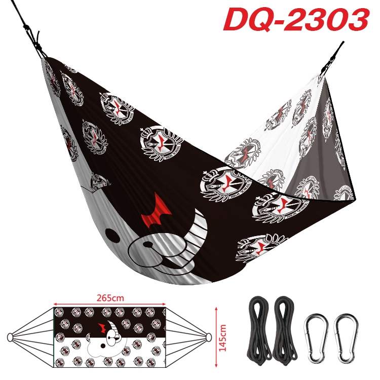 Dangan-Ronpa Outdoor full color watermark printing hammock 265x145cm DQ-2303