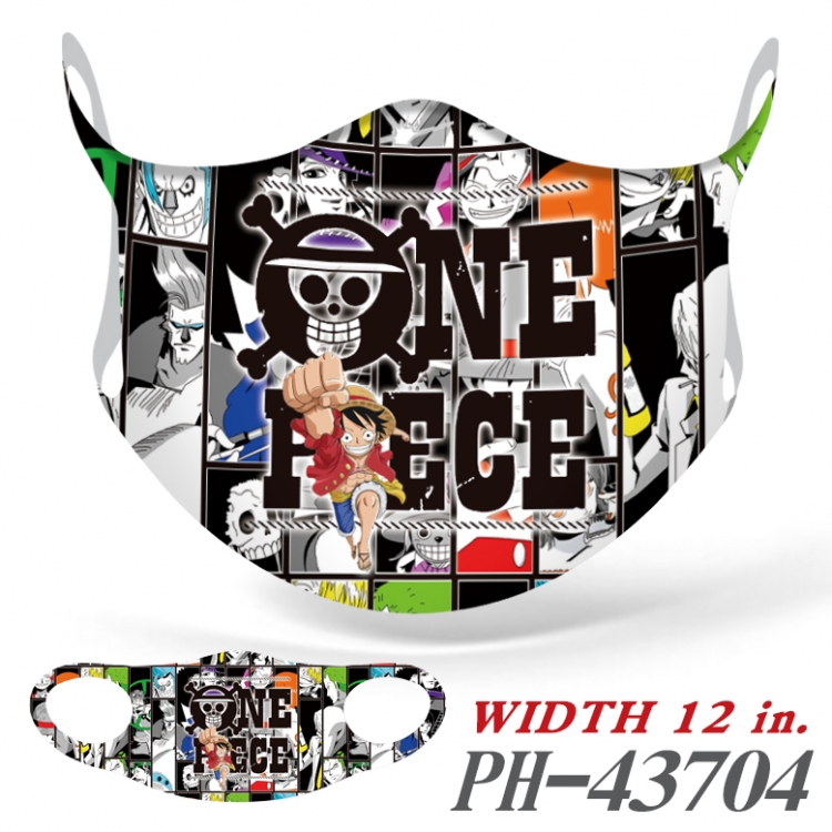 One Piece Full color Ice silk seamless Mask  price for 5 pcs PH-43704A