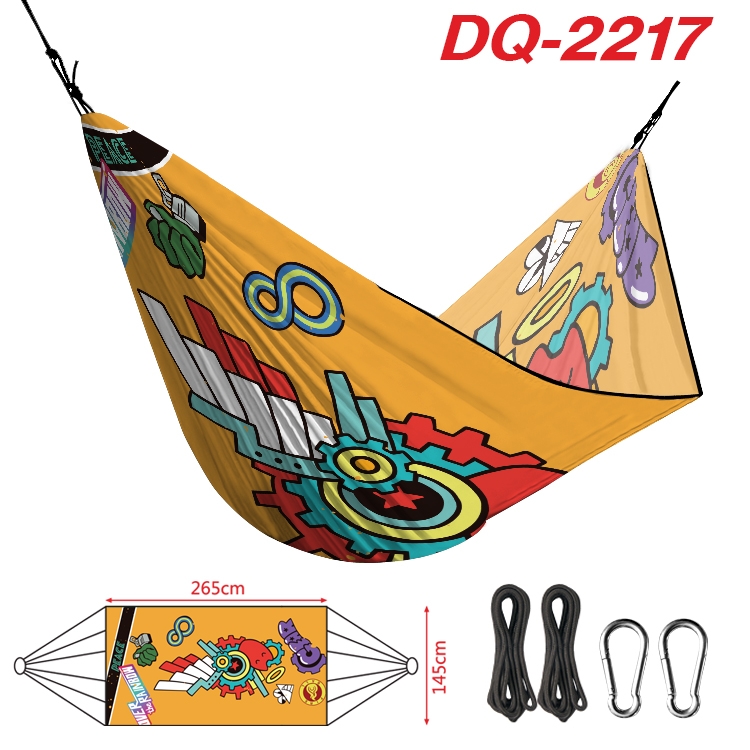 SK∞ Outdoor full color watermark printing hammock 265x145cm DQ-2217