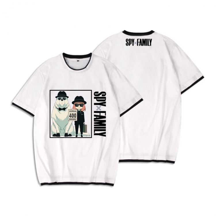 SPY×FAMILY Anime peripheral fake two short-sleeved T-shirts from M to 3XL