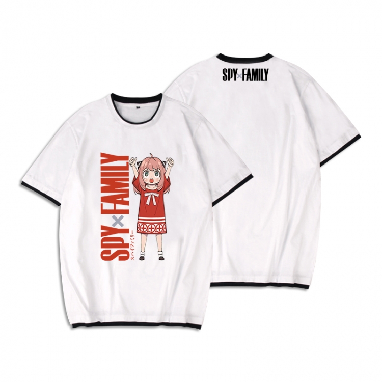 SPY×FAMILY Anime peripheral fake two short-sleeved T-shirts from M to 3XL