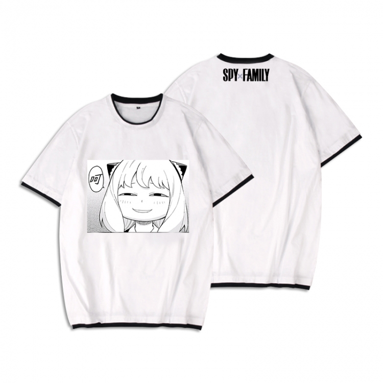 SPY×FAMILY Anime peripheral fake two short-sleeved T-shirts from M to 3XL