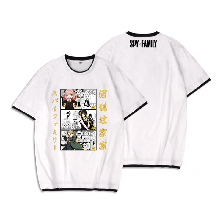 SPY×FAMILY Anime peripheral fake two short-sleeved T-shirts from M to 3XL