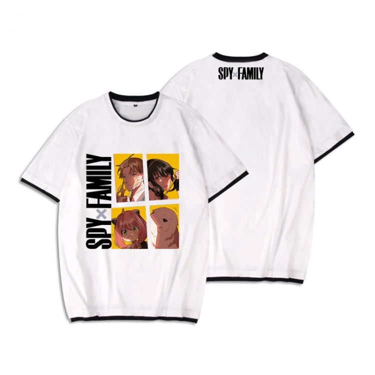 SPY×FAMILY Anime peripheral fake two short-sleeved T-shirts from M to 3XL