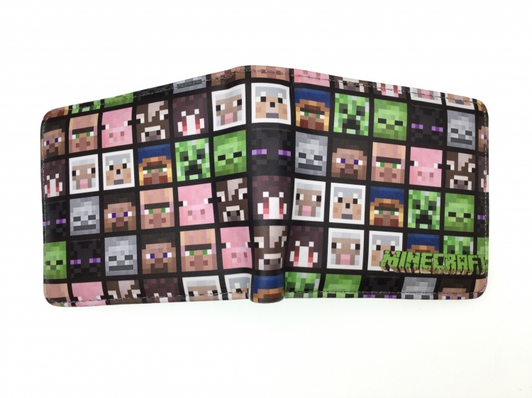 Minecraft Short Card Holder Wallet Wallet 11X9.5CM