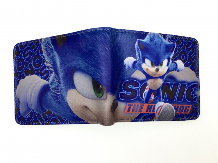 Sonic the Hedgehog Short Card Holder Wallet Wallet 11X9.5CM