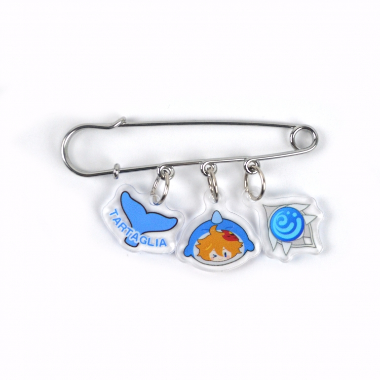 Genshin Impact 3 Pendants Clothes Pins Bags Decorations Pendants price for 5 pcs  7924