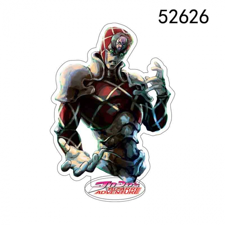 JoJos Bizarre Adventure Anime characters acrylic Standing Plates Keychain 15CM 52626