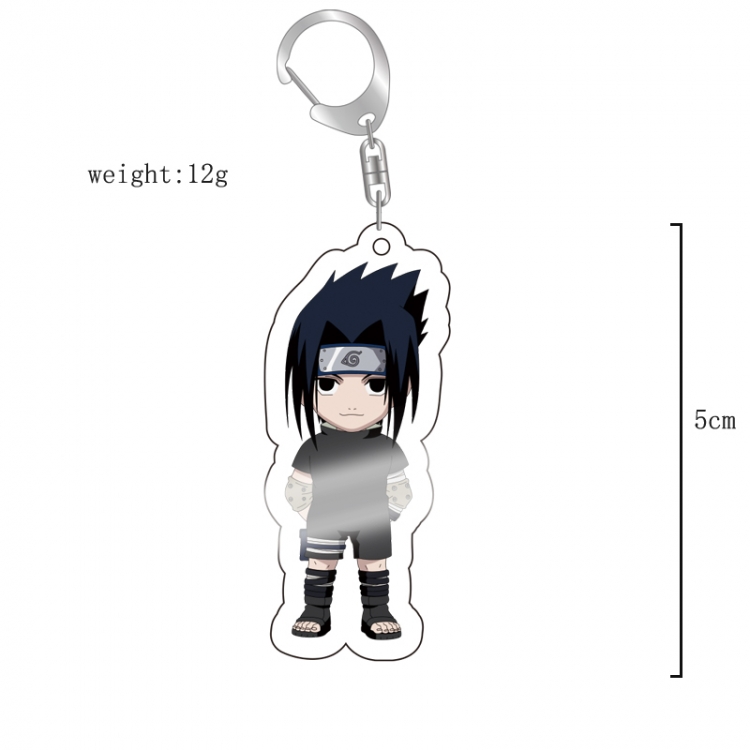 Naruto Anime acrylic Key Chain  price for 5 pcs 12085