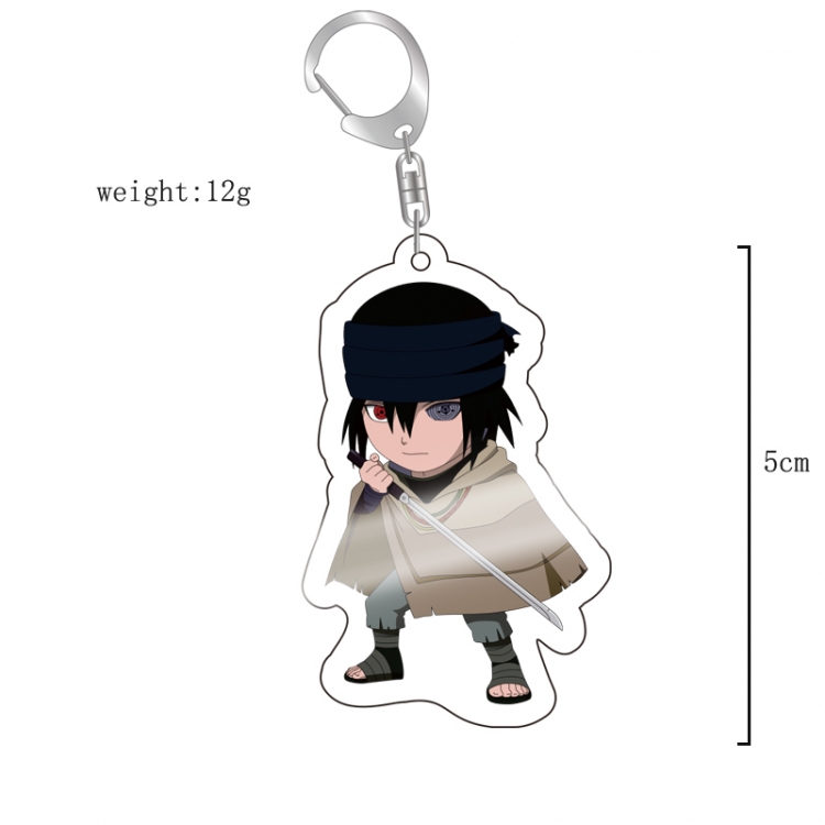 Naruto Anime acrylic Key Chain  price for 5 pcs 12088