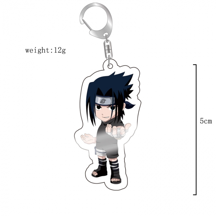 Naruto Anime acrylic Key Chain  price for 5 pcs 12080