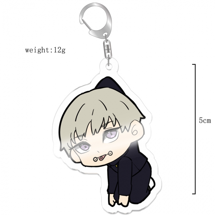 Jujutsu Kaisen Anime acrylic Key Chain  price for 5 pcs 12036