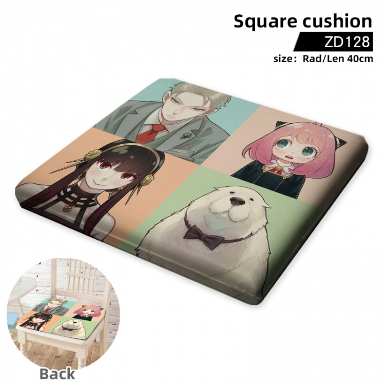 SPY×FAMILY Anime Square Cushion Cushion Chair Cushion Support to Customize ZD128