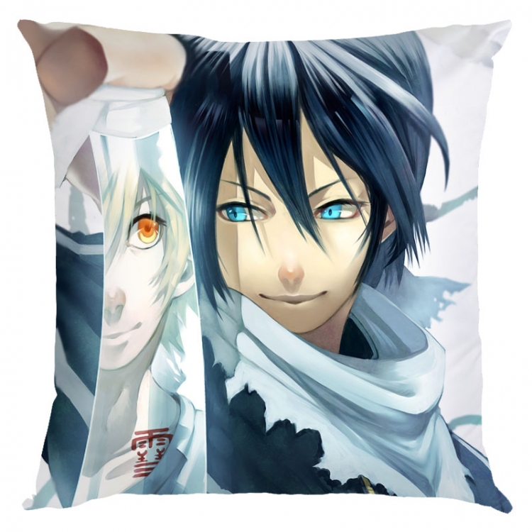 Noragami Anime square full-color pillow cushion 45X45CM NO FILLING  Y4-27
