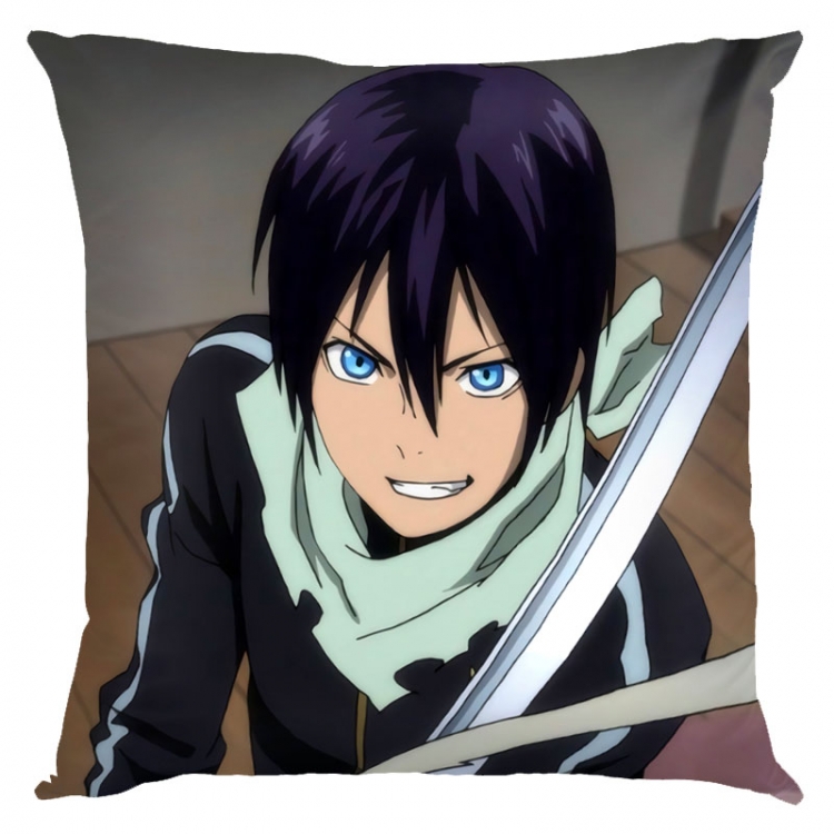 Noragami Anime square full-color pillow cushion 45X45CM NO FILLING Y4-17