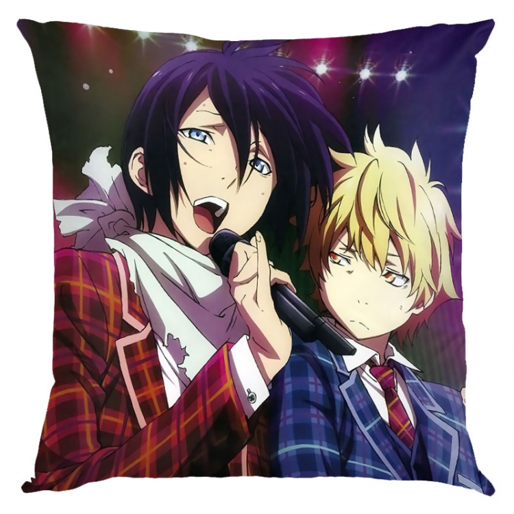 Noragami Anime square full-color pillow cushion 45X45CM NO FILLING Y4-3