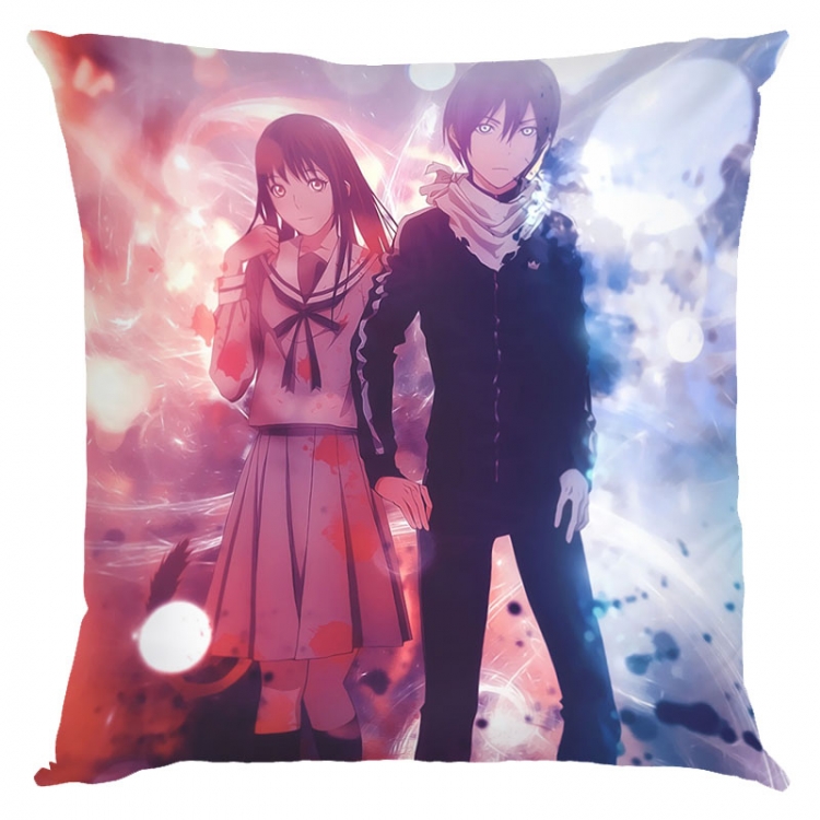 Noragami Anime square full-color pillow cushion 45X45CM NO FILLING  Y4-37