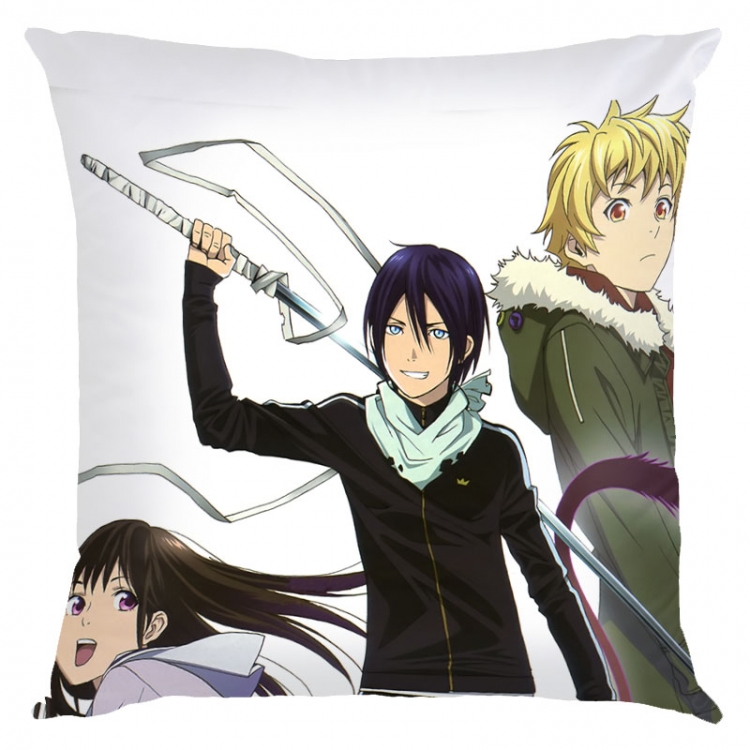 Noragami Anime square full-color pillow cushion 45X45CM NO FILLING Y4-28