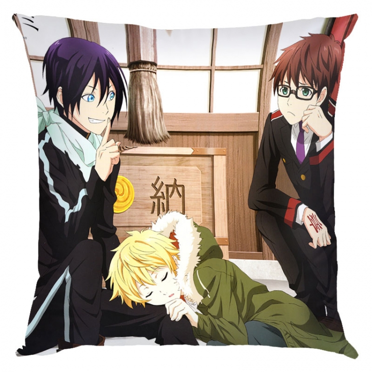 Noragami Anime square full-color pillow cushion 45X45CM NO FILLING  Y4-6