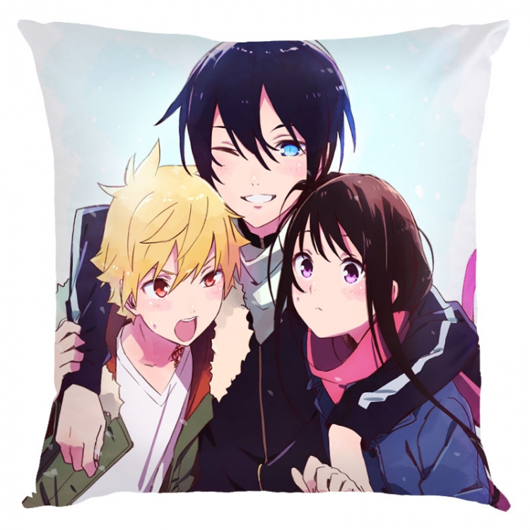 Noragami Anime square full-color pillow cushion 45X45CM NO FILLING  Y4-1