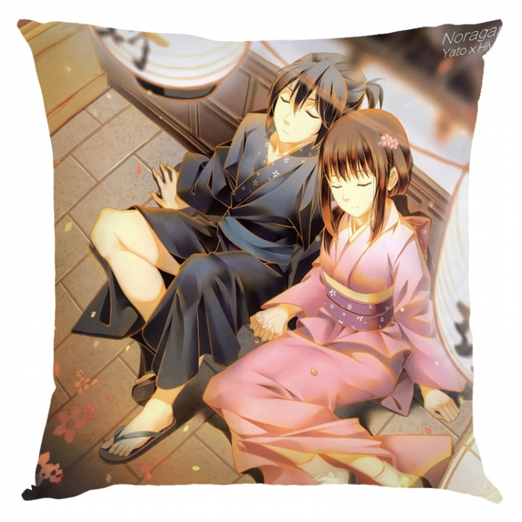 Noragami Anime square full-color pillow cushion 45X45CM NO FILLING Y4-36
