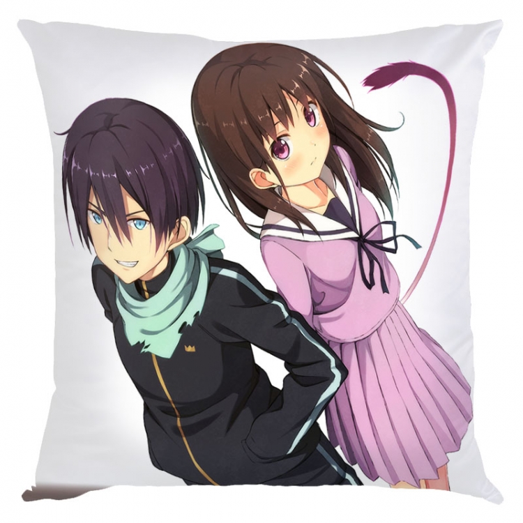 Noragami Anime square full-color pillow cushion 45X45CM NO FILLING  Y4-30