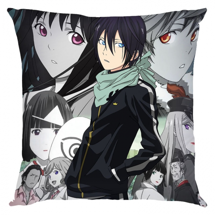 Noragami Anime square full-color pillow cushion 45X45CM NO FILLING  Y4-2