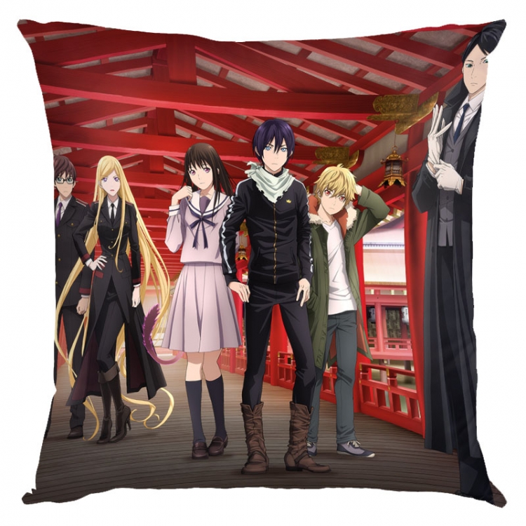 Noragami Anime square full-color pillow cushion 45X45CM NO FILLING  Y4-20