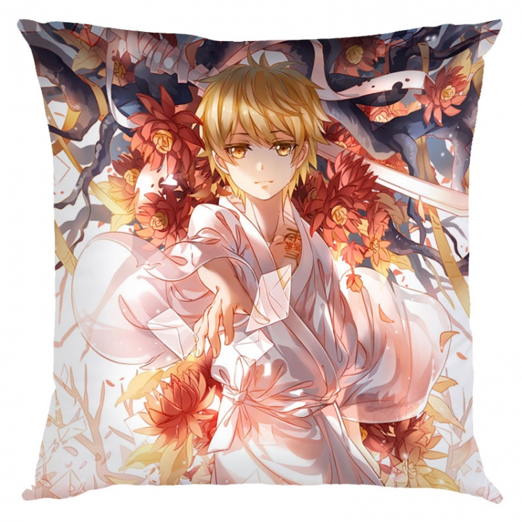 Noragami Anime square full-color pillow cushion 45X45CM NO FILLING  Y4-31
